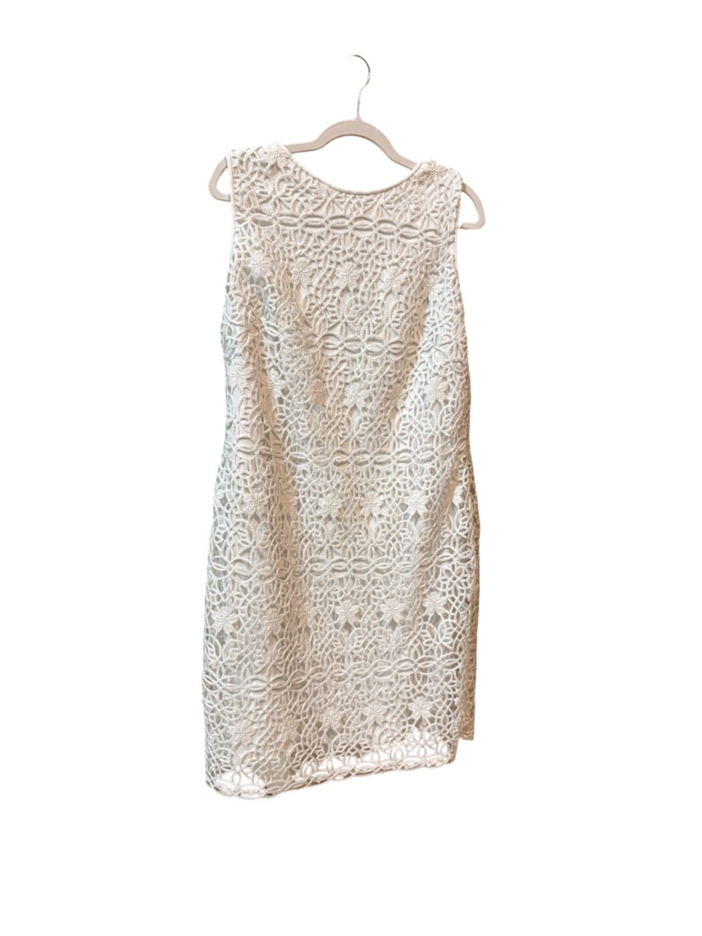 Lauren Ralph Lauren White Lace Sheath Dress